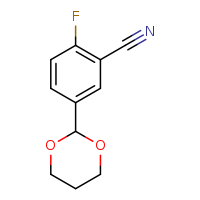 5-(1,3-dioxan-2-yl)-2-fluorobenzonitrile