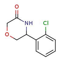 5-(2-chlorophenyl)morpholin-3-one