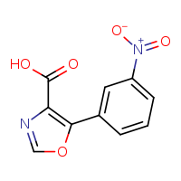 5-(3-nitrophenyl)-1,3-oxazole-4-carboxylic acid