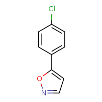 5-(4-chlorophenyl)-1,2-oxazole