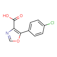 5-(4-chlorophenyl)-1,3-oxazole-4-carboxylic acid