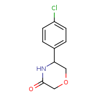 5-(4-chlorophenyl)morpholin-3-one