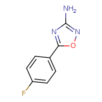5-(4-fluorophenyl)-1,2,4-oxadiazol-3-amine