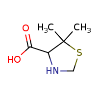 5,5-dimethyl-1,3-thiazolidine-4-carboxylic acid
