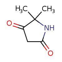 5,5-dimethylpyrrolidine-2,4-dione