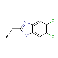 5,6-dichloro-2-ethyl-1H-1,3-benzodiazole