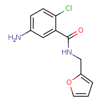 5-amino-2-chloro-N-(furan-2-ylmethyl)benzamide