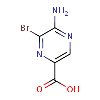 5-amino-6-bromopyrazine-2-carboxylic acid