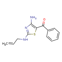 5-benzoyl-N2-(prop-2-en-1-yl)-1,3-thiazole-2,4-diamine
