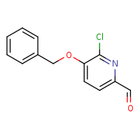 5-(benzyloxy)-6-chloropyridine-2-carbaldehyde