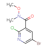 5-bromo-2-chloro-N-methoxy-N-methylpyridine-3-carboxamide