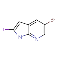 5-bromo-2-iodo-1H-pyrrolo[2,3-b]pyridine