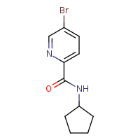 5-bromo-N-cyclopentylpyridine-2-carboxamide