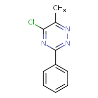 5-chloro-6-methyl-3-phenyl-1,2,4-triazine