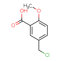 5-(chloromethyl)-2-methoxybenzoic acid