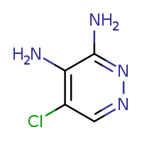5-chloropyridazine-3,4-diamine