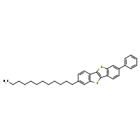5-dodecyl-13-phenyl-8,16-dithiatetracyclo[7.7.0.0²,?.0¹?,¹?]hexadeca-1(9),2(7),3,5,10(15),11,13-heptaene