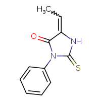 5-ethylidene-3-phenyl-2-sulfanylideneimidazolidin-4-one