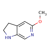 5-methoxy-1H,2H,3H-pyrrolo[2,3-c]pyridine