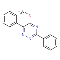 5-methoxy-3,6-diphenyl-1,2,4-triazine