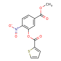 5-(methoxycarbonyl)-2-nitrophenyl thiophene-2-carboxylate