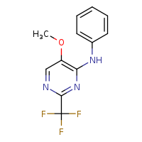 5-methoxy-N-phenyl-2-(trifluoromethyl)pyrimidin-4-amine