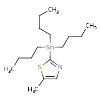5-methyl-2-(tributylstannyl)-1,3-thiazole