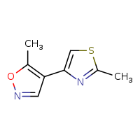 5-methyl-4-(2-methyl-1,3-thiazol-4-yl)-1,2-oxazole