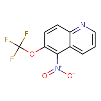 5-nitro-6-(trifluoromethoxy)quinoline