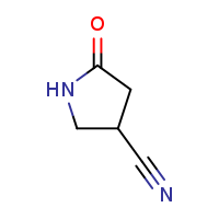 5-oxopyrrolidine-3-carbonitrile