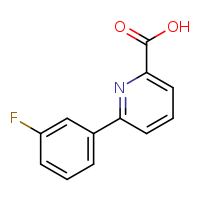 6-(3-fluorophenyl)pyridine-2-carboxylic acid