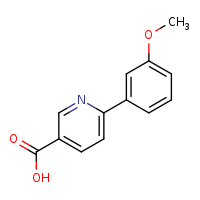 6-(3-methoxyphenyl)pyridine-3-carboxylic acid