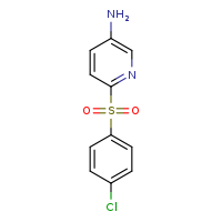 6-(4-chlorobenzenesulfonyl)pyridin-3-amine