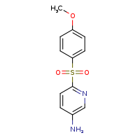 6-(4-methoxybenzenesulfonyl)pyridin-3-amine