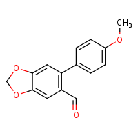 6-(4-methoxyphenyl)-2H-1,3-benzodioxole-5-carbaldehyde