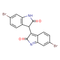 6,6'-dibromo-1,3-dihydro-[3,3'-biindole]-2,2'-dione