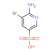 6-amino-5-bromopyridine-3-sulfonic acid