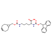 6-[({bicyclo[6.1.0]non-4-yn-9-ylmethoxy}carbonyl)amino]-2-{[(9H-fluoren-9-ylmethoxy)carbonyl]amino}hexanoic acid