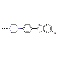 6-bromo-2-[4-(4-methylpiperazin-1-yl)phenyl]-1,3-benzothiazole