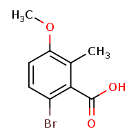 6-bromo-3-methoxy-2-methylbenzoic acid