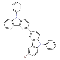 6-bromo-9,9'-diphenyl-3,3'-bicarbazole