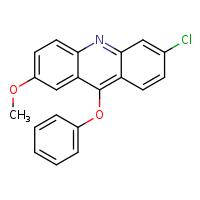 6-chloro-2-methoxy-9-phenoxyacridine