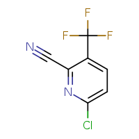 6-chloro-3-(trifluoromethyl)pyridine-2-carbonitrile