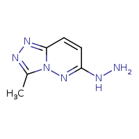 6-hydrazinyl-3-methyl-[1,2,4]triazolo[4,3-b]pyridazine