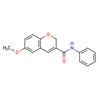6-methoxy-N-phenyl-2H-chromene-3-carboxamide