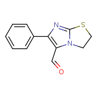 6-phenyl-2H,3H-imidazo[2,1-b][1,3]thiazole-5-carbaldehyde