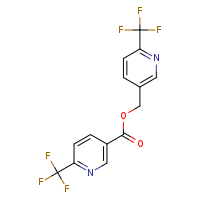 [6-(trifluoromethyl)pyridin-3-yl]methyl 6-(trifluoromethyl)pyridine-3-carboxylate