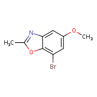 7-bromo-5-methoxy-2-methyl-1,3-benzoxazole