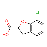 7-chloro-2,3-dihydro-1-benzofuran-2-carboxylic acid