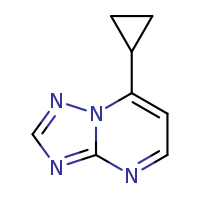 7-cyclopropyl-[1,2,4]triazolo[1,5-a]pyrimidine